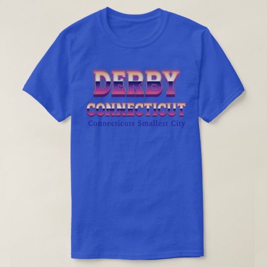 T-shirt Derby Connecticut (Design devant)