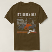 T-shirt Derby Day 2023 Derby cheval derby robe Derby Suit (Design devant)