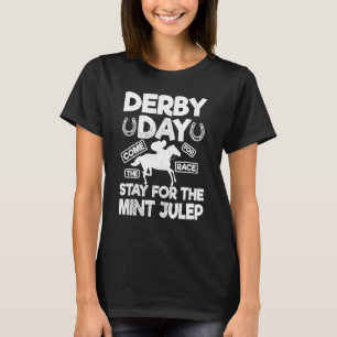 T-shirt Derby Day Et Mint Julep Kentucky Horse Racing