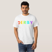 T-shirt derby skullphabet (Devant entier)