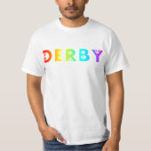 T-shirt derby skullphabet (Devant)
