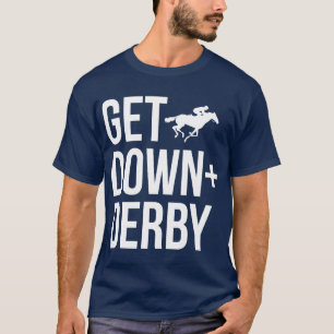 T-shirt Derby Time Horse Racing Hommes Femmes Parfait Desc