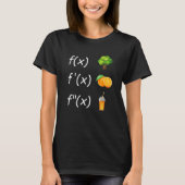T-shirt Derivative Analysis Calculus Mathematics Math Teac (Devant)