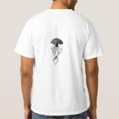 T-shirt Dérive éthérique : Jellyfish Serenity Tee (Dos)