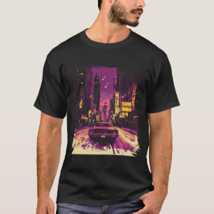 T-shirt Dériver dans la nuit