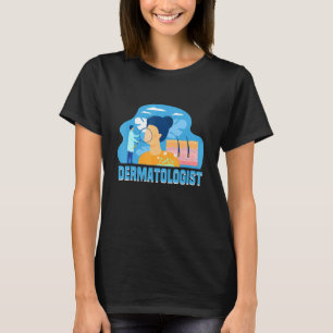 T-shirt Dermatologue Peau Cheveux Et Ongles Médecin Dermat