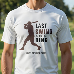 T-shirt Dernier balancement avant l'enterrement de vie de