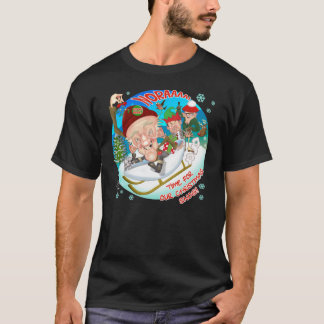 T-shirt Dernier de l'été Vin Noël331