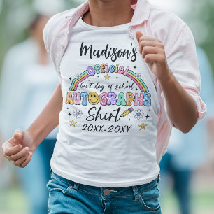 T-shirt Dernier Jour D'Autographes Scolaires
