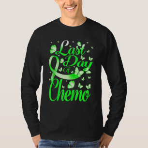 T-shirt Dernier Jour De Chimio Papillon De Sensibilisation