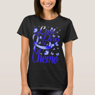 T-shirt Dernier Jour De Chimio Papillon De Sensibilisation