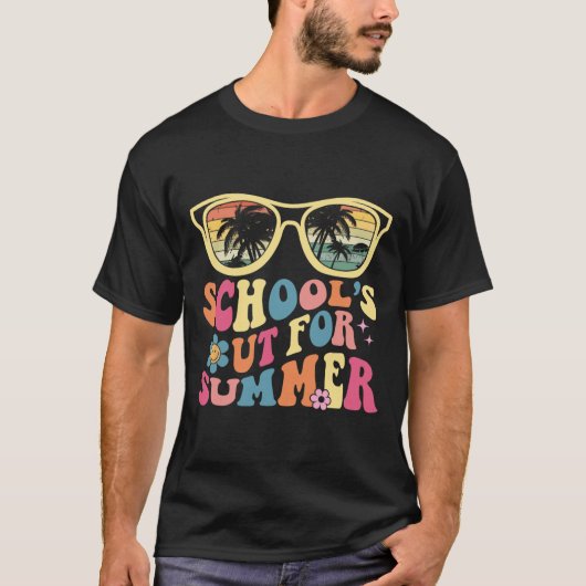 T-shirt Dernier Jour De L'École Rétro Enseignant École #39 (Devant)