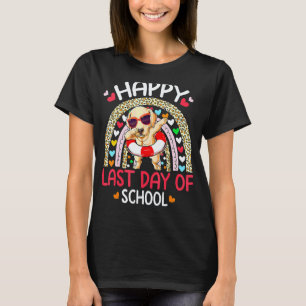 T-shirt Dernier Jour D'école Été Labrador Retriever Dabbi
