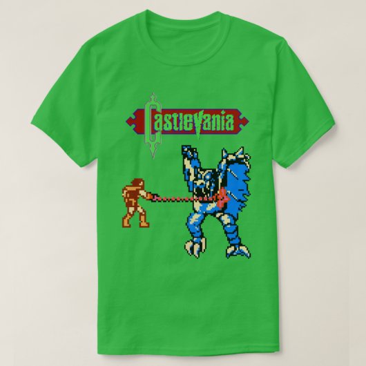 T-shirt Dernier patron de Castlevania (Design devant)