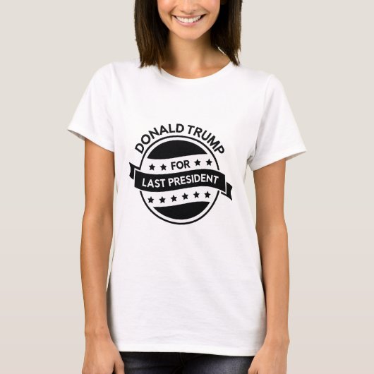 T-shirt Dernier président (Devant)