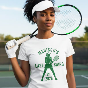 T-shirt Dernier Swing de Tennis Avant le Bachelorette de l