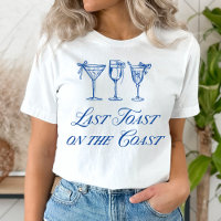 Dernier toast sur la côte Élégant poitrine tirée à