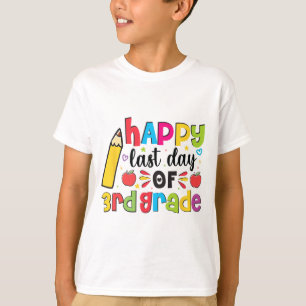 T-shirt Dernière journée de 3e année 3e année Dernière jou