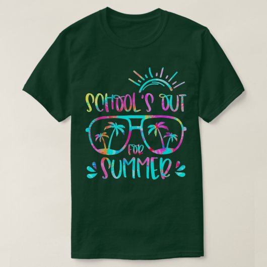 T-shirt Dernière Journée D'Écoles Sorties Pour Enseignant  (Design devant)