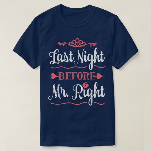 T-shirt Dernière nuit avant M. (Design devant)