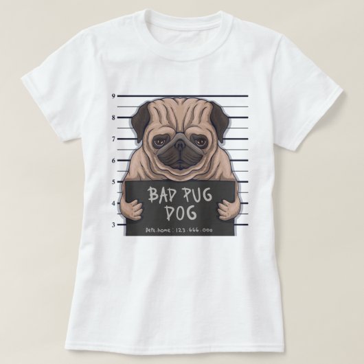 T-shirt Derpy Bad Carlin (Design devant)