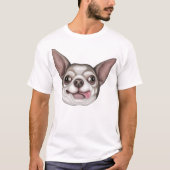 T-shirt Derpy Chihuahua (Devant)