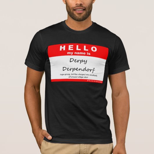 T-shirt Derpy Derpendorf (Devant)