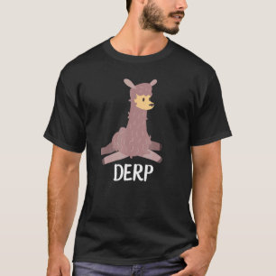 T-shirt Derpy Llama Derp Llama
