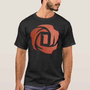 T-shirt Derrick Rose Basketball Texture Logo Classic T-Shi