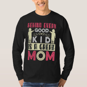 T-shirt Derrière chaque bon enfant, c'est une grande fête 