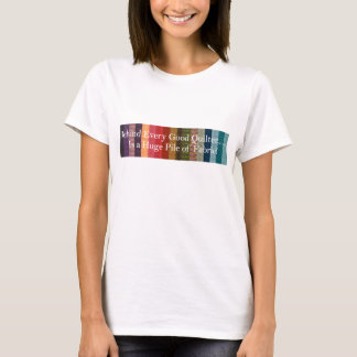 T-shirt Derrière chaque bon quilter