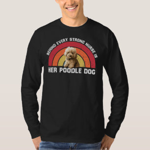 T-shirt Derrière Chaque Infirmière Forte Est Son Drôle Poo