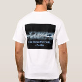 T-shirt Derrière des yeux bleus (Dos)