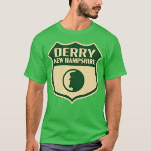 T-shirt Derry New Hampshire Retro Shield Vert