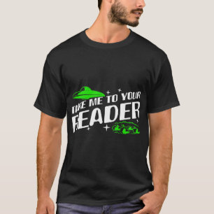 T-shirt Des Aliens m'emmènent à votre lecteur UFO Abductio
