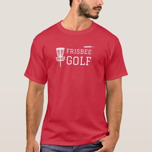 T-shirt des amateurs de golf de Frisbee (Devant)