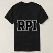T-shirt des anciens du RPI Athletic University Col (Design devant)