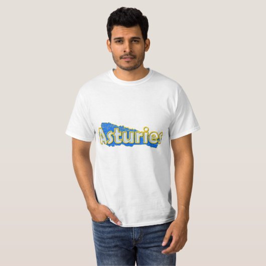 T-shirt des Asturies (Devant entier)