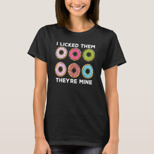 T-shirt Des beignets que je leur ai lachés Ce sont des cit