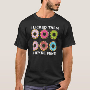 T-shirt Des beignets que je leur ai lachés Ce sont des cit