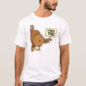 T-shirt Des Blagues Dirty Thanksgiving Dessinent Ça (Devant)