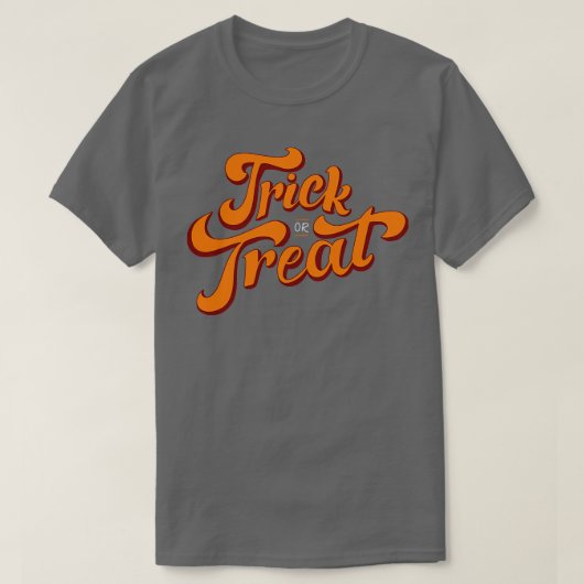 T-shirt Des bonbons ou un sort (Design devant)