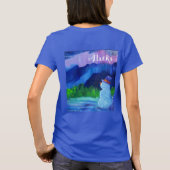 T-shirt des bonshommes de neige d'Alaska (Dos)