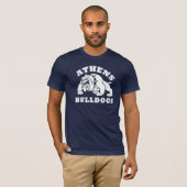 T-shirt des Bulldogs d'Athènes (Devant entier)