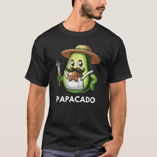 T-shirt Des cadeaux de papa amusants Avocado pour papa et  (Devant)