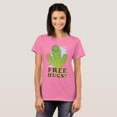 T-shirt Des câlins gratuits ? Quelqu'un ? Quelqu'un ? (Devant entier)