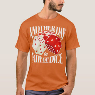 T-shirt Dés Casino Craps Pour Joueur