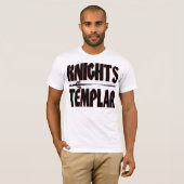 T-SHIRT DES CHEVALIERS TEMPLAR (Devant entier)