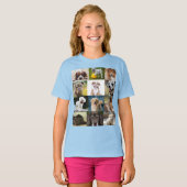 T-shirt Des chiots partout (Devant entier)
