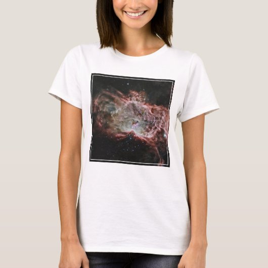 T-shirt Des Clusters Étoiles Au Centre De La Nebula De Fla (Devant)